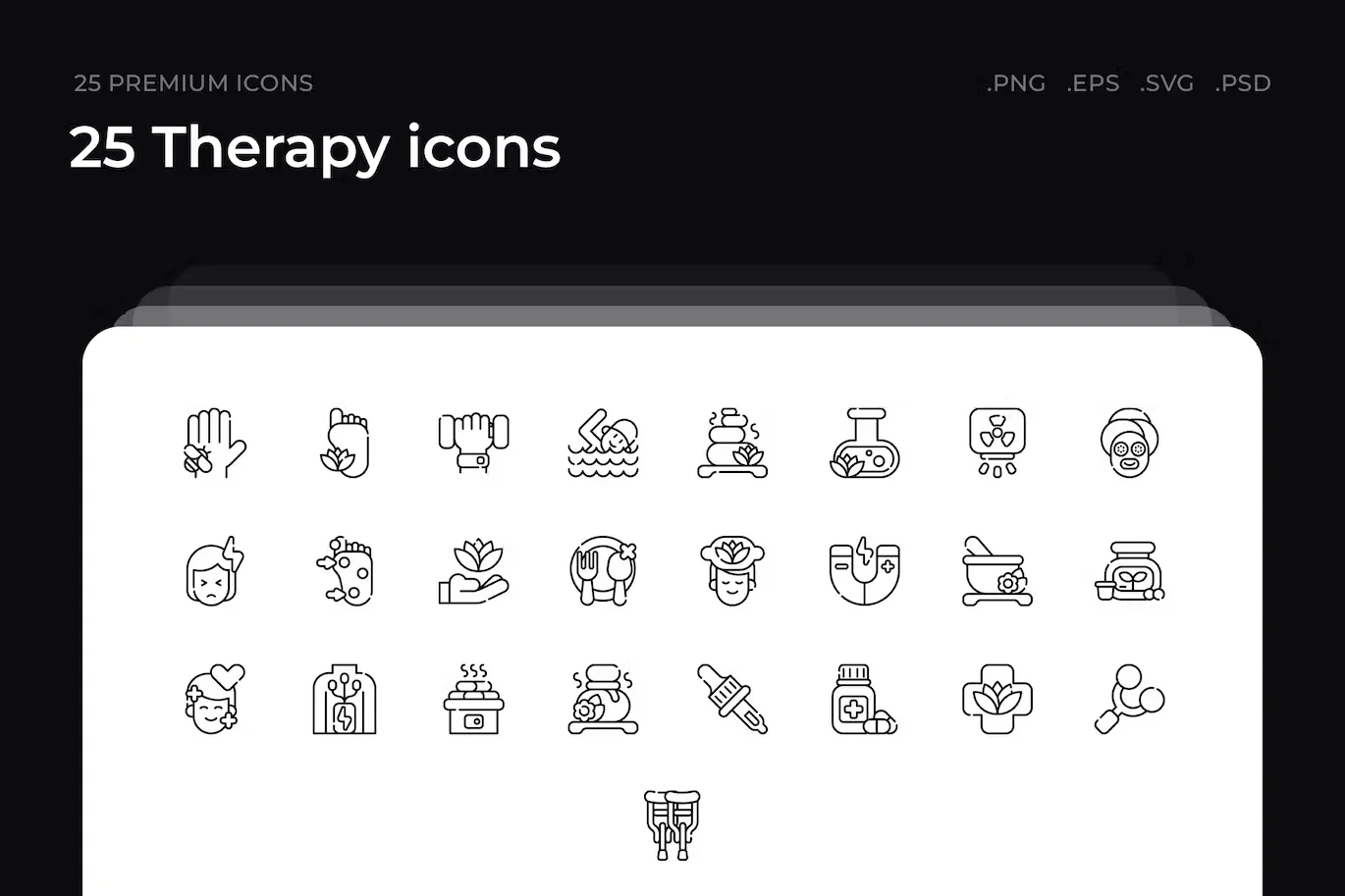 25 Premium Therapy icons