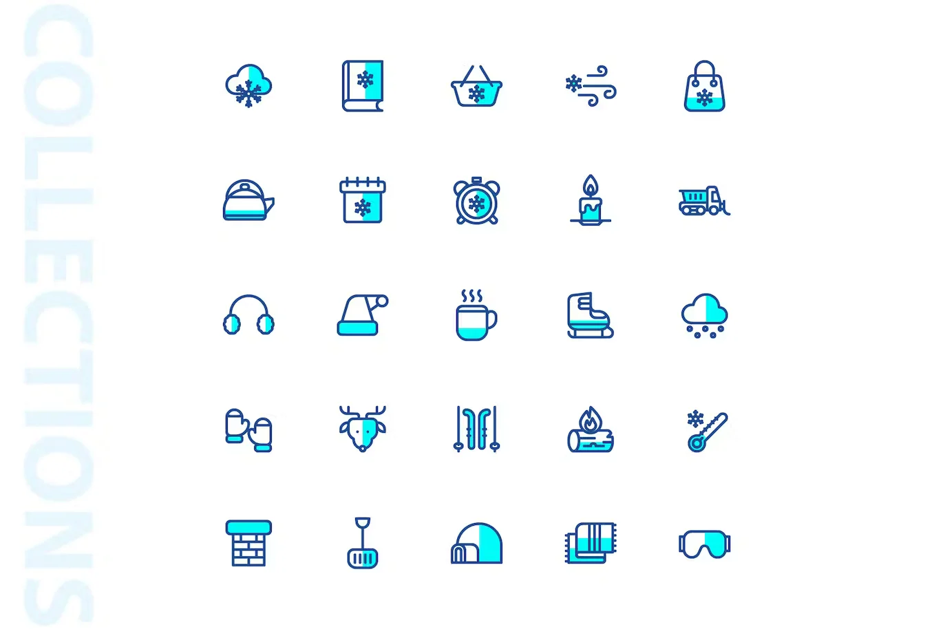 Winter Two Tone Icons2