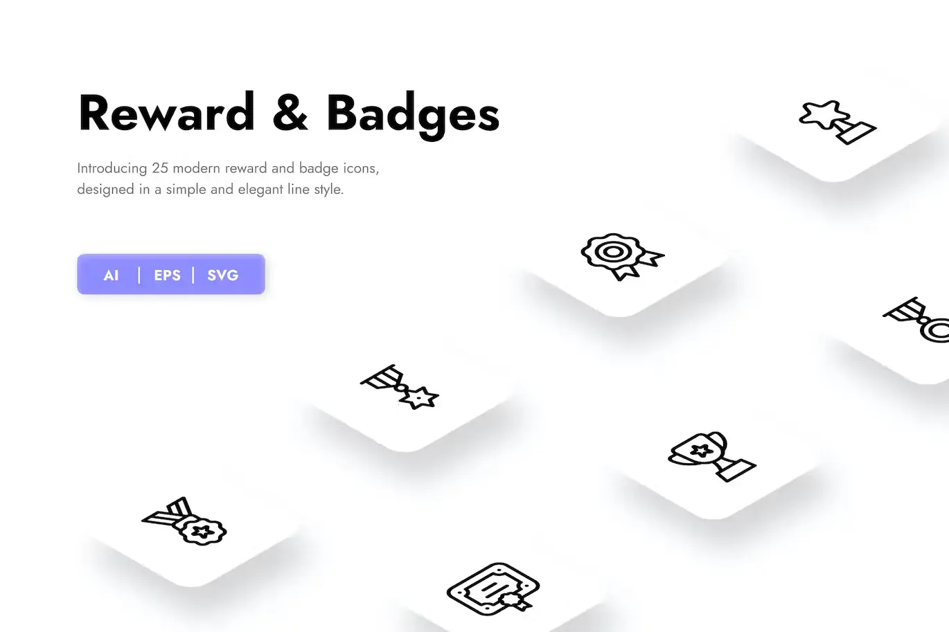 Reward and Badges Icons