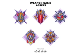 Weapon Game Icon Asset