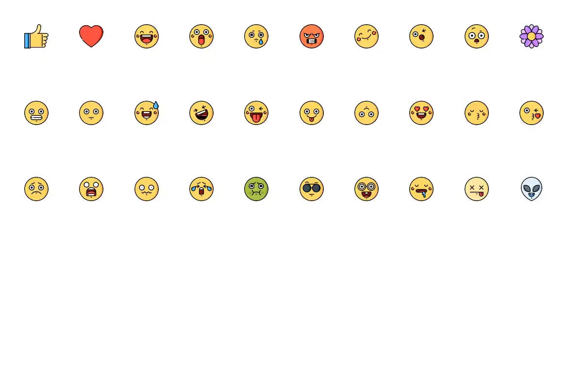 30 Emoji Icons1