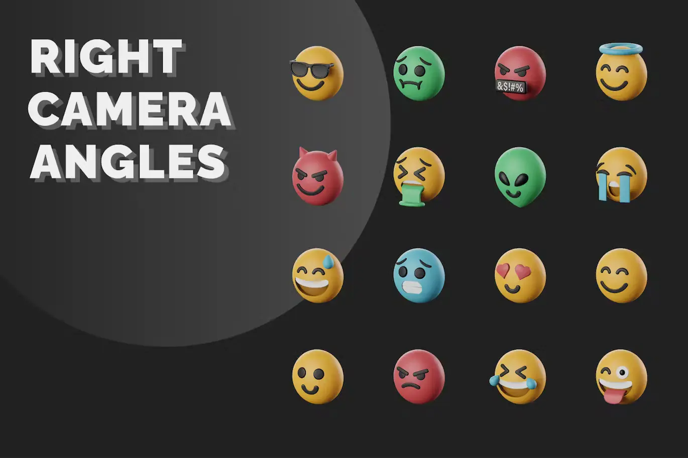 3D Emoji Icon Set2