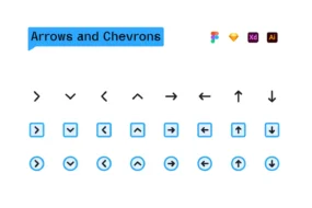 Arrows and Chevrons - UI Icons