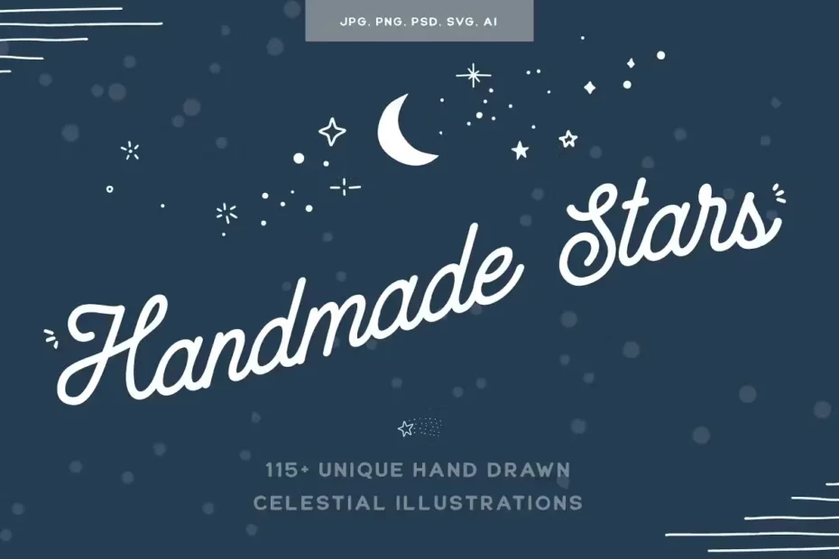 115 Unique Handmade Stars